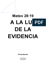 A LA LUZ DE LA EVIDENCIA MATEO 28.19.docx.docx