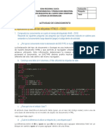 Activdad Enlaces HTML