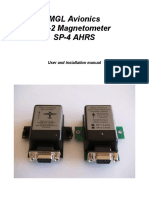 MGL Avionics SP-2 Magnetometer and SP-4 AHRS User Manual