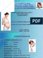 Cuidados de enfermería en paciente postoperatorio de cesárea previa
