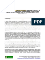 CoESsM - Documento Propuestas Gobierno España
