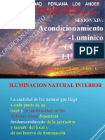 CONFORT LUMÍNICO: Factores que influyen en la iluminación natural interior