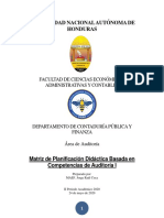 Matriz de Planificación Didáctica Auditoria I - II PAC 2020 PDF