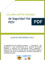 Los 5 Pilares Del Plan Estratégico: de Seguridad Vial Pesv