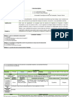 Carta Descriptiva