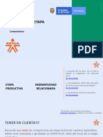 Presentación Etapa Práctica Docs PDF