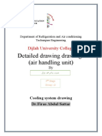 Detailed Drawing Drawings (Air Handling Unit) : Dijlah University College
