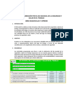 Informe Día Mundial SST