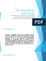 TALLER DE INTANGIBLES ESPECIALES Clase 1