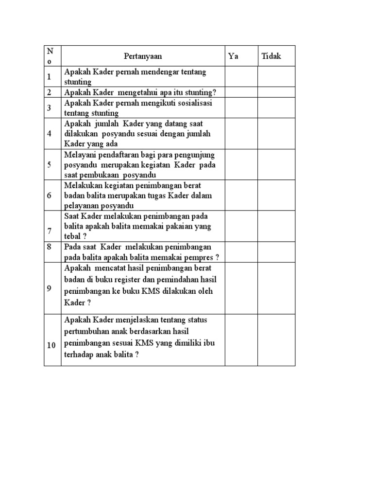 contoh-kuesioner-stunting-homecare24