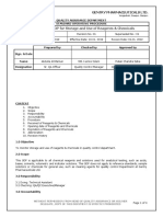 05.SOP For Storage and Use of Reagents & Chemicals