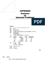 05 Appendix Answer To Selected Problems