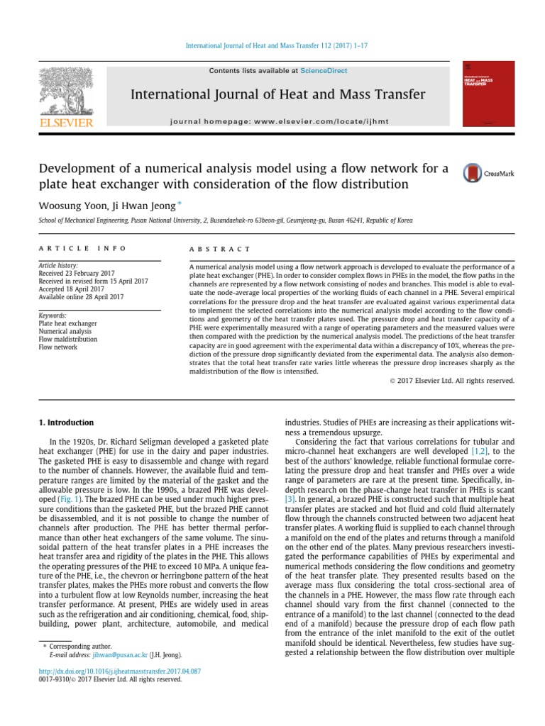 International Journal of Heat and Mass Transfer PDF Fluid Dynamics