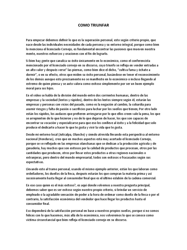 Claves para el Éxito Personal y Profesional | PDF | Science | Ciencia ...