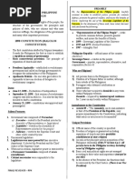 Evolution of The Philippine Constitution: (Section1)