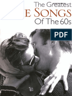 The Greatest Love Songs of The 60s Sheet Music
