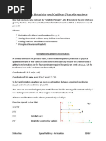 1.2 Newtonian Relativity and Galilean Transformations