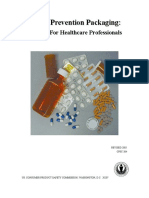 Poison Prevention Packaging Act Guide For Healthcare Professionals