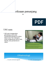 USG Mata, Tonometri, Oftalmoskopi Untuk Pemeriksaan Mata