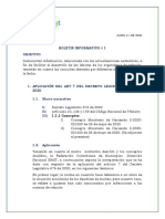 Boletín informativo sobre actualizaciones normativas para organismos de tránsito