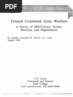 1984 Toward Combined Arms Warfare - A Survey of 20th Century Tactics, Doctrine and Org PDF