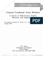 1984 Toward Combined Arms Warfare - A Survey of 20th Century Tactics, Doctrine and Org PDF