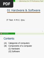 ITWS Ch1 PPT (Hardware and Software) PDF