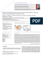 Enhanced Adsorption and Photocatalytic Activity of BiOI-MWCNT Composites