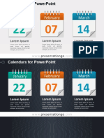 PowerPoint calendar templates free library