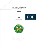 Total Quality Management Manajemen Mutu Terpadu