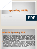 Speaking Skill