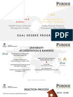 Dual Degree Program: Decision Science & Analytics