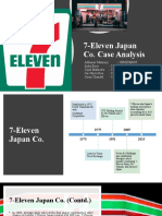 7-Eleven Japan Co. Case Analysis