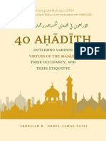 40 Hadith - Virtues of Masajid PDF