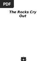 The Rocks Are Crying Out Again | Pdf