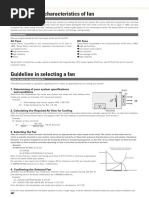 Overview and Characteristics of Fan: Technical Material