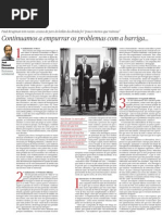 Continuamos a empurrar os problemas com a barriga…