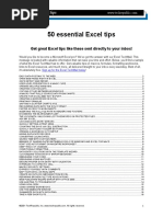 Excel Tips