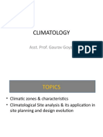 Climatology: Asst. Prof. Gaurav Goyal