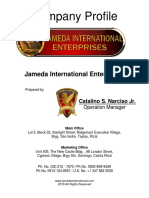 Company Profile: Jameda International Enterprises