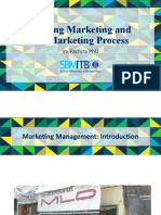 Defining Marketing and The Marketing Process: Ira Fachira PHD