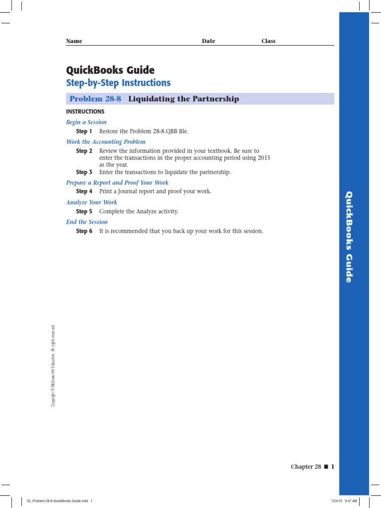 Quickbooks Guide: Step-By-Step Instructions | PDF | Intellectual Works ...