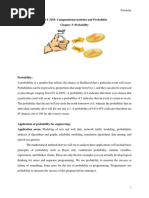 MAT 3103: Computational Statistics and Probability Chapter 3: Probability