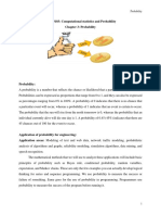 MAT 3103: Computational Statistics and Probability Chapter 3: Probability