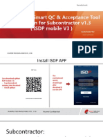ISDP Mobile Smart QC & Acceptance Tool Instruction For Subcontractor v1.3 (ISDP Mobile V3) PDF