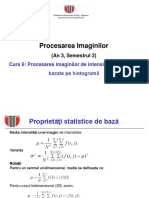 Procesarea Imaginilor: (An 3, Semestrul 2)