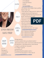 Mind Map Meryl Streep