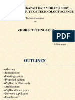 Zigbee Technology: Mekapati Rajamohan Reddy Institute of Technology Science