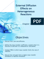 External Diffusion Effects On Heterogeneous Reactions