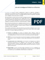 Articulación Inteligencia Policial Servicio Policía